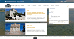 Desktop Screenshot of masseriabernardini.com